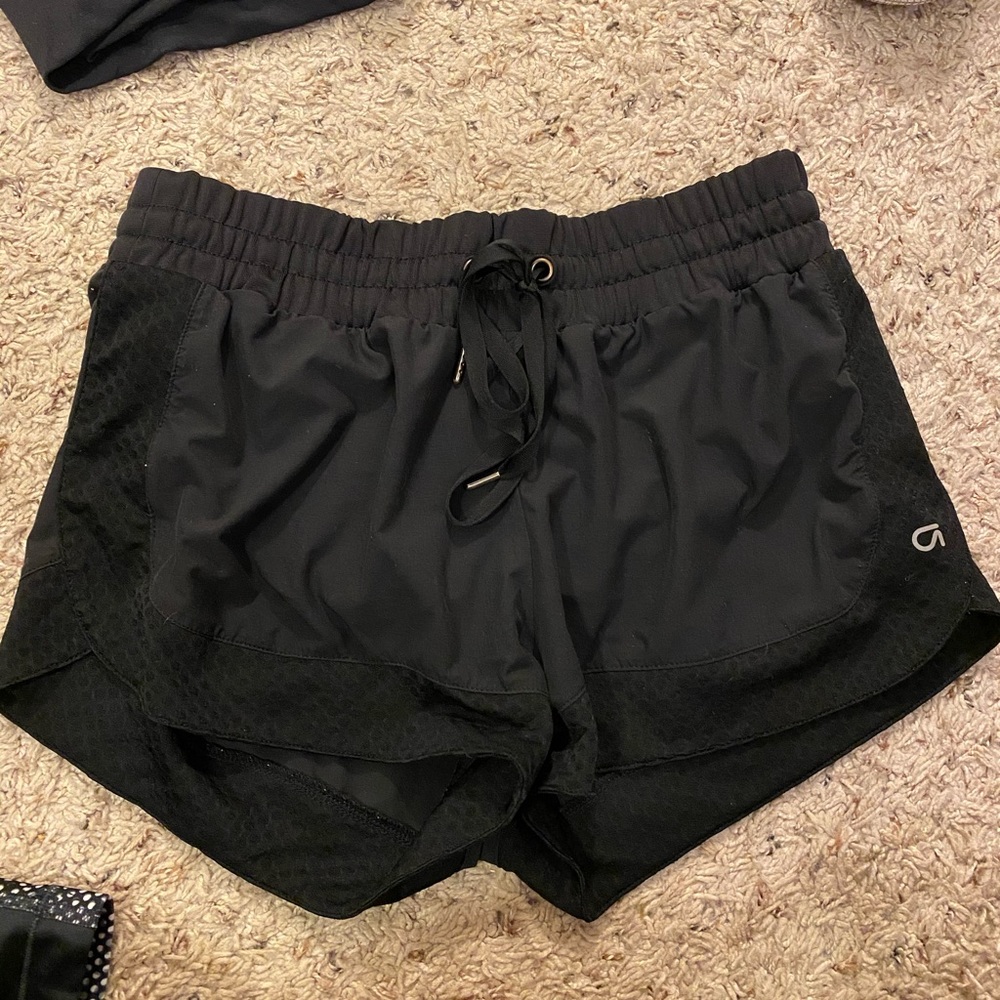 GapFit womens black running shorts